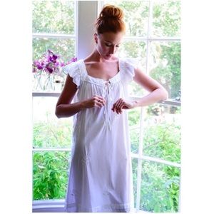 Powell Craft Margo Ladies Night Dress 100% Cotton
